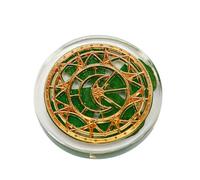 ASVP Shop Real four leaf clover Good Luck Pocket Token, Preserved, 1.25” (CLOVER06)