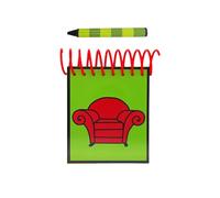 ASVP Shop STEVE - Handy Dandy Notebook With 1 Black Crayon