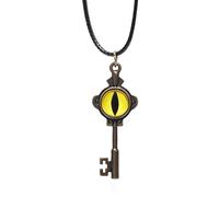 ASVP Shop The Owl House Key Necklace, The Owl House Portal Key, Lumity Necklace, Amity Cosplay Bronze, Bronze, Default