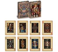 ASVP Shop Trump Playing Cards - Family & Allies - Premium Collectors Deck Featuring Donald Trump, Melania, Ivanka, Elon Musk, J.D. Vance & The Jokers Biden & Kamala Harris - Perfect for Poker Nights