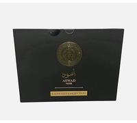 ASWAD NOIR Men’s Luxury Arabic Fragrance Gift Set - 3 Piece Collection (Eau de Parfum, Shower Gel & Body Lotion) - Oud, Amber & Woody Notes - Premium Black Gift Box for Him