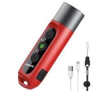 aswayke ASWAYKE Electronic Whistle Highest IPX5 Maximum Sound 125db Battery 1000mAh Red for Coaches Teacher, Sports Whistle, (K1)