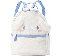 Asweeting Kawaii Cinnamoroll My Melody Plush Bag,Cute Lolita JK Plush Figure Backpack School Handbag,Girl Gift (White)