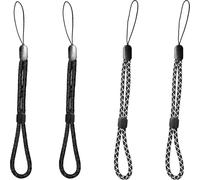 Aswewamt 4Pcs Wrist Strap Adjustable Phone Lanyard Multi Purpose Phone Strap for Phones Keys Purse Camera USB