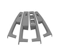 ASXWRTBC 1 Set 4 PCS Compatible for Skoda Superb 2 2008-2013 New Beige Grey Inner Car Door Handle Armrest Frame Glove 3T1867157 3T1867158 3T0867162(4 PCS-Grey)