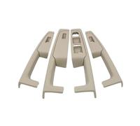 ASXWRTBC 1 Set Beige Grey Interior Car Door Handle Armrest Frame Glove Compatible for Skoda Superb 2 3T 2009-2015 2010 3T1867157 3T1867158 3T0867161(4 PCS-Beige)