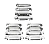 ASXWRTBC 12X Car Chrome Door Handle Accessories Compatible for Mitsubishi Pajero 1992 1993 1994 1995 1996 1997
