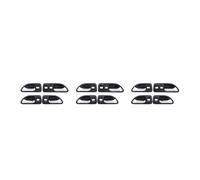 ASXWRTBC 12X Car Door Handles Chrome Interior Inside Inner Front Rear Driver Passenger Side Compatible for Honda Accord 1994-1997