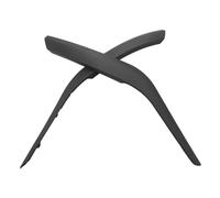 ASXWRTBC 12X Car Left/Right Inner Door Handle Cover Compatible for X1 E84 2010-2016 Black
