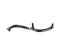 ASXWRTBC 2 Pcs Carbon Fiber Car Door Panel Handle Pull Trim Cover Compatible for BMW X5 X6 F15 F16 2014-2018, Rear Left & Front Right