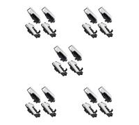 ASXWRTBC 20 PCS Interior Door Handle Compatible for Chevrolet Aveo 2007-2011/Aveo5 2009-2011/Pontiac G3 2009 96462710 Car Styling