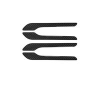 ASXWRTBC 2017-2023 Compatible for Tesla Model 3 Y Carbon Fiber Styling Premium Durable Accessories Car Door Handle Cover Protector Sticker(Bright Carbon Fiber)