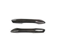ASXWRTBC 2Pcs Real Carbon Fiber Car Outer Door Handle Cover Trim Compatible for-Porsche 718 Boxster Cayman 2016 2017 2018 2019