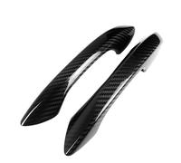 ASXWRTBC 2Pcs Real Carbon Fiber Car Outer Door Handle Cover Trim Compatible for-Porsche 911 Carrera S R Turbo S 2016-2018