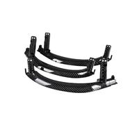 ASXWRTBC 3PCS/Set Inner Door Pull Handle Trim Cover Carbon Fiber Pattern Car Interior Compatible for-BMW X5 X6 F15 F16