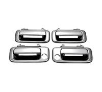 ASXWRTBC 4Pcs Car Front Rear Left Right Exterior Outside Door Handle Compatible for Toyota Land Cruiser 80 LC80 1991-1997
