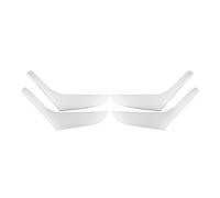 ASXWRTBC 4pcs Car Inner Door Handle Cover Compatible for VW Golf 6 MK6 2009-2014 Chrome Silver/Black Interior Handknob Shell Decoration(Chrome Silver)