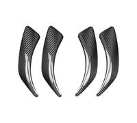 ASXWRTBC 4PCS Car Interior Door Panel Cover Compatible for-BMW F20 F21 116I 118I 120I M135I 2012-2016 Door Pull Handle Trim, Carbon Fiber
