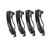 ASXWRTBC 4Pcs Car Smart Sensor Exterior Door Handle Compatible for Audi Q7 2007-2015 4L0837205A 4L0837205B 4L0837207A Black