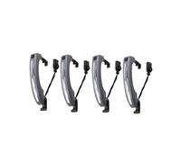 ASXWRTBC 4Pcs Car Smart Sensor Exterior Door Handle Compatible for Audi Q7 2007-2015 4L0837205A 4L0837205B 4L0837207A