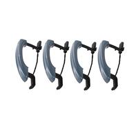 ASXWRTBC 4Pcs Car Smart Sensor Exterior Door Handle Compatible for Q7 2007-2015 4L0837205A 4L0837205B 4L0837207A Old Style