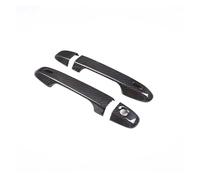 ASXWRTBC 4Pcs Carbon Fiber Car Exterior Side Door Handle Frame Cover Trim Compatible for Toyota 86 / Subaru BRZ 2012-2022