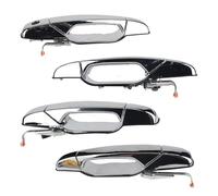 ASXWRTBC 4Pcs Chrome Door Handles Compatible for Chevy Tahoe GMC Yukon Sierra Denali 2007-2013