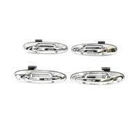 ASXWRTBC 4Pcs Compatible for Toyota Land Cruiser LC100 4500 4700 1998-2007 Car Front Rear Left Right Exterior Outside Door Handle