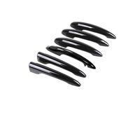 ASXWRTBC 4pcs Door Handle Cover Compatible for BMW Mini Compatible for Cooper F54 F55 F60 Countryman Gloss Auto Exterior Parts Black Door Handle Cover Trim(F54 Black,with Holes)