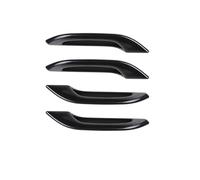 ASXWRTBC 4pcs Door Handle Protector Cover Compatible for Tesla Model 3 Model Y Car Antifreeze Door Handle Sticker Refit Accessories Trim Decoration(4PCS Matte Black)