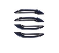ASXWRTBC 4pcs Door Handle Protector Cover Compatible for Tesla Model 3 Model Y Car Antifreeze Door Handle Sticker Refit Accessories Trim Decoration(4PCS Blue)