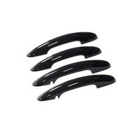 ASXWRTBC 4pcs Glossy Black Exterior Car Door Handle Cover Compatible for MINI Cooper F55 Countryman F60(Chrome Sliver)