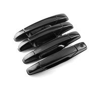 ASXWRTBC 4pcs Outside Door Handle Compatible for 2007-2014 84053434 22738721 25960525 15915147 15868464 15915149 22738721 Car Exterior Accessories(Black(1Set))