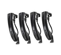 ASXWRTBC 4PCS Smart Sensor Exterior Door Handle 4L0837205A 4L0837205B 4L0837207A Compatible for Audi Q7 2007-2015 Car Accessories(4Pcs Old Black)