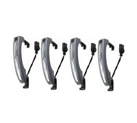 ASXWRTBC 4PCS Smart Sensor Exterior Door Handle 4L0837205A 4L0837205B 4L0837207A Compatible for Audi Q7 2007-2015 Car Accessories(4Pcs New)