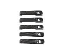 ASXWRTBC 5X Car Carbon Fiber Exterior Door Handle Trim Cover Compatible for G Class W463 W464 G65 G55 G63 G500 G550 2019-2020