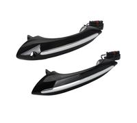 ASXWRTBC Black Exterior Left+Right Door Handle Compatible for BMW F10 F01 51217231931 51217231934 Car Auto Parts