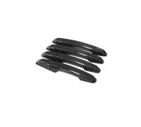 ASXWRTBC Car Accessories Carbon Fiber Door Handle Trim Frame Sticker Cover Protector Exterior Decoration Compatible for Jaguar XE XF X260 F-PACE(RHD-4 Without Sensor)
