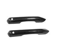 ASXWRTBC Car Accessories Real Dry Carbon Fiber Door Handle Cover Trim Compatible for Ford Mustang 2024