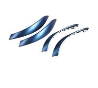 ASXWRTBC Car Door Handle Cover Trim Replace Compatible for BMW F30 F80 F31 F32 F33 F34 F35 F36 3 4 3gt Series 2012-2018 Carbon Look Outer Frame(4 Pcs Blue)