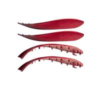 ASXWRTBC Car Door Handle Cover Trim Replace Compatible for BMW F30 F80 F31 F32 F33 F34 F35 F36 3 4 3gt Series 2012-2018 Carbon Look Outer Frame(4 Pcs Sports Red)