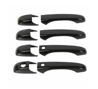 ASXWRTBC Car Exterior Door Handle Cover Kit with Smart Key Holes Compatible for Jeep Grand Cherokee Door Handle Stickers for Dodge Durango 2011~2020
