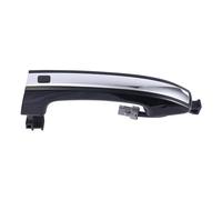 ASXWRTBC Car Front Chrome Outside Door Handle LH Compatible for KIA Borrego Mohave 2008-2015 Exterior Door Handle Have Button 826512JD00