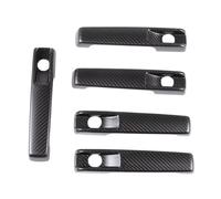 ASXWRTBC Car Real Carbon Fiber Outer Door Handle Cover Compatible for-Mercedes Benz G Class W463 G350 G400 G500 2019-2022