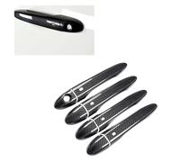 ASXWRTBC Carbon Fiber Car Exterior Door Handle Cover Compatible for Maserati Quattroporte 2013-2017 Levante 2016-2019 Ghibli 2014-2019 4-Door LHD