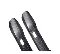ASXWRTBC Compatible for Audi A4 A5 S4 S5 RS4 RS5 B9 2017 2018 Car Styling Accessories True Carbon Fiber Door Handle Cover(2pcs with Sensor)