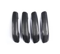 ASXWRTBC Compatible for Audi A4 A5 S4 S5 RS4 RS5 B9 2017 2018 Car Styling Accessories True Carbon Fiber Door Handle Cover(4pcs Without Sensor)