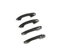 ASXWRTBC Compatible for Benz C/E CLA C-Class W204 2018 Carbon Fiber Car Exterior Door Handle Cover Trim