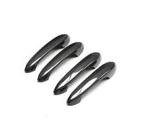 ASXWRTBC Compatible for BMW 3 5 Series G20 G22 G30 G31 G38 G32 G11 G12 G14 G15 G16 M5 F90 Real Carbon Fiber Car Exterior Doorknob Holder Caps Add On(4 Doors 1 Set)