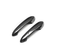 ASXWRTBC Compatible for BMW 3 5 Series G20 G22 G30 G31 G38 G32 G11 G12 G14 G15 G16 M5 F90 Real Carbon Fiber Car Exterior Doorknob Holder Caps Add On(2 Doors 1 Set)
